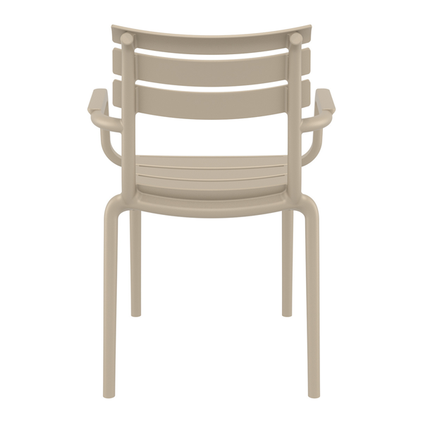 ST PARIS  Bézs design Műanyag kültéri szék