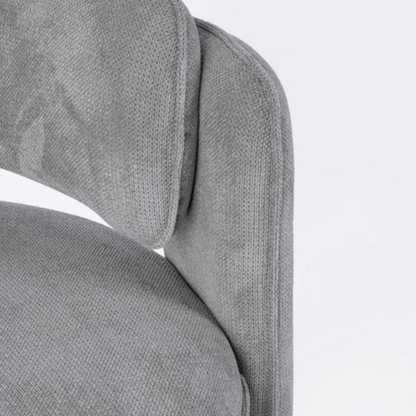 BT AMARA Szürke design Kárpitos beltéri fotel