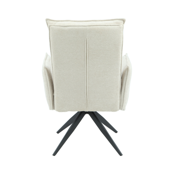 ET SAM Fehér design Kárpitos beltéri szék