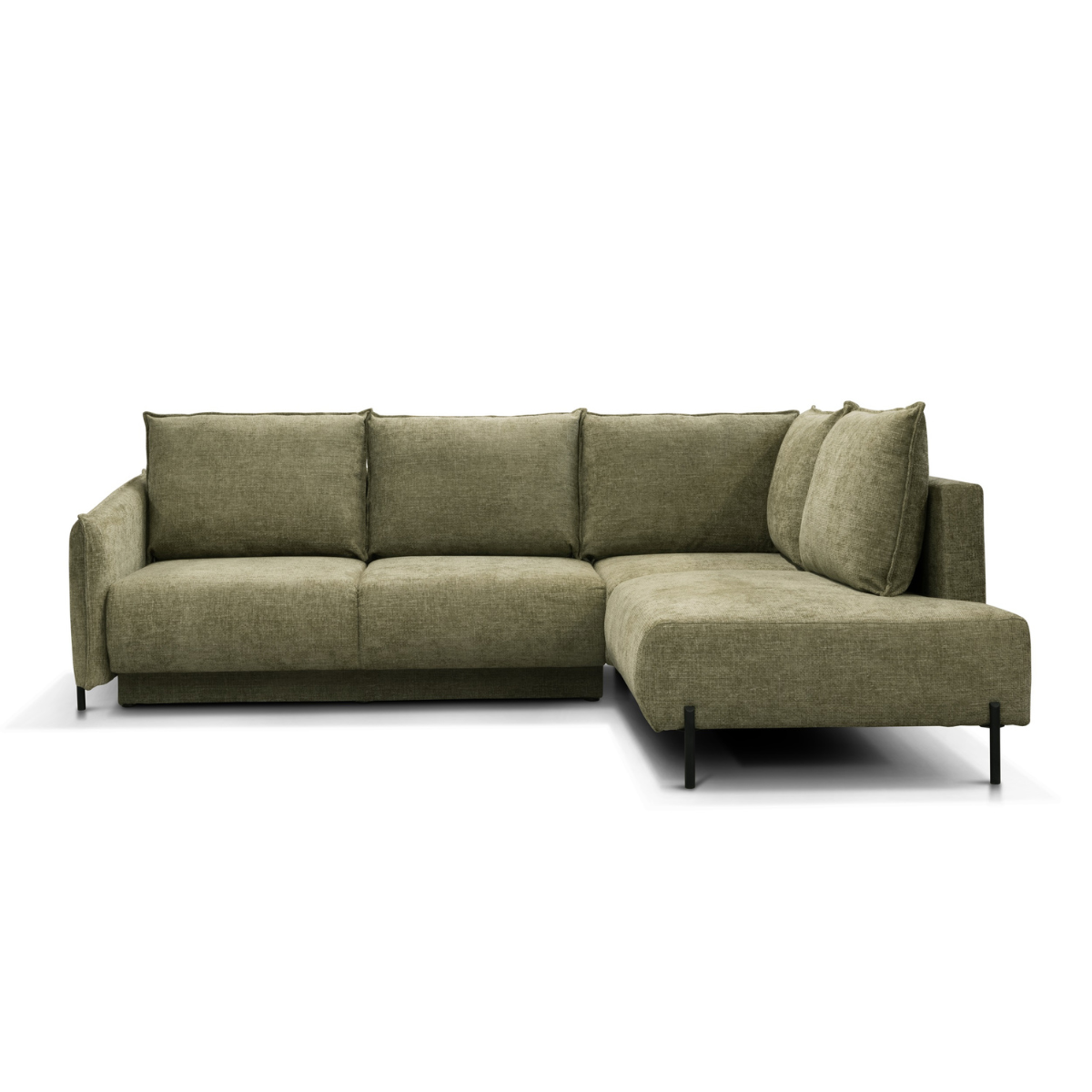 ET MARY Zöld design Sarokgarnitúra