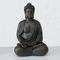 B BUDDHA  FIGURINE Fekete design Asztali dekoráció