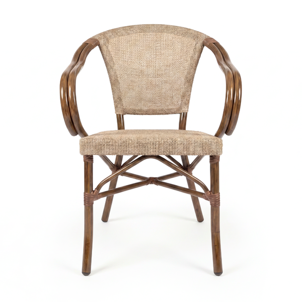 DL STAR C Natural design, vintage Tessil insert outdoor chair