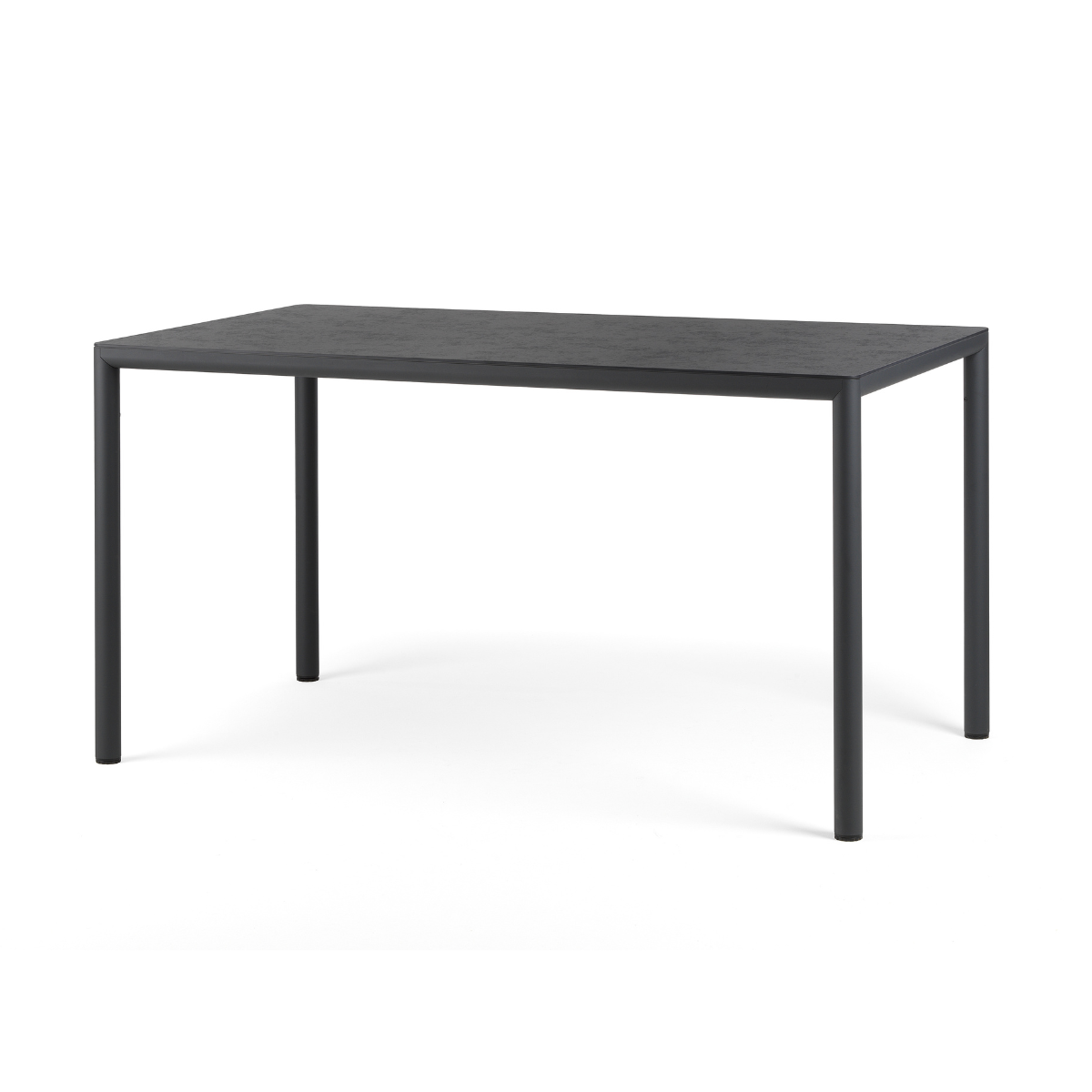 NARDI PIAVE TABLE 140x80 Antracit design Kültéri komplett asztal