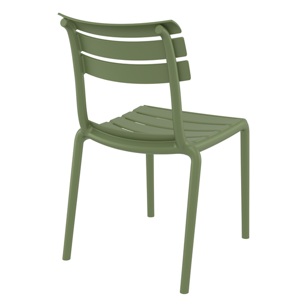 ST HELEN Zöld design Műanyag kültéri szék