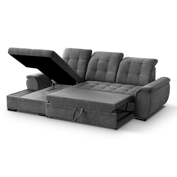 ET BERNARD Több színben modern Sarokgarnitúra