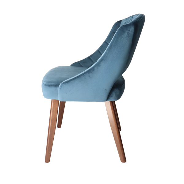 DN AMANDA  Kék klasszikus Kárpitos beltéri bárszék