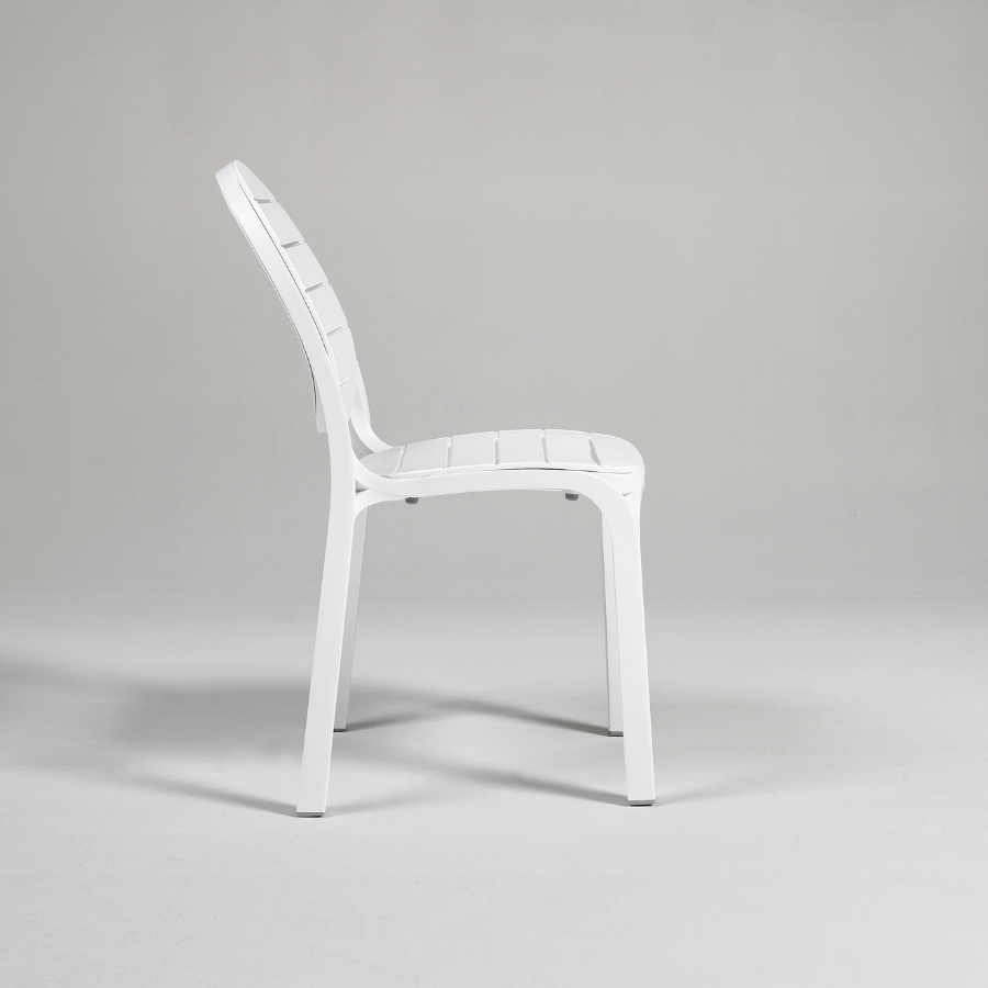 NARDI ERICA Fehér design Műanyag kültéri szék