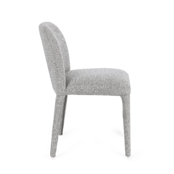 BT ANKARA Szürke design Kárpitos beltéri szék