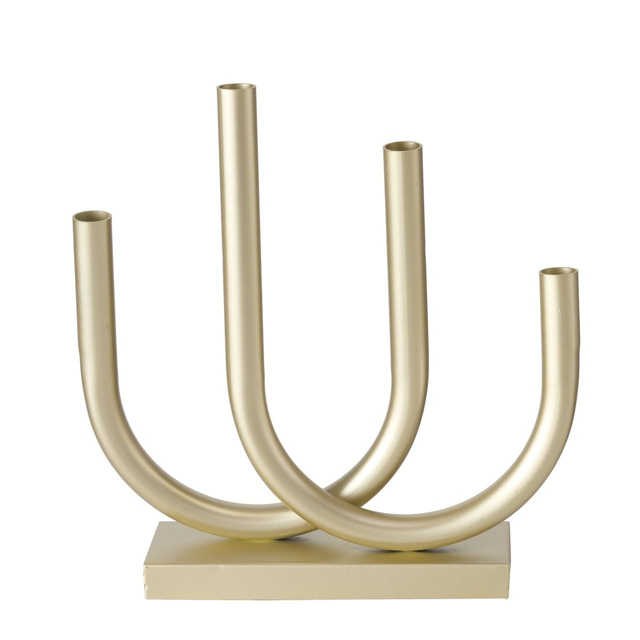 B THALIA CANDLE HOLDER Utolsó 1db  Arany design, elegáns Dekoráció