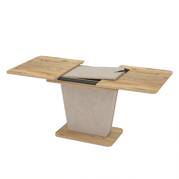 ET LIA Fa design Beltéri komplett asztal