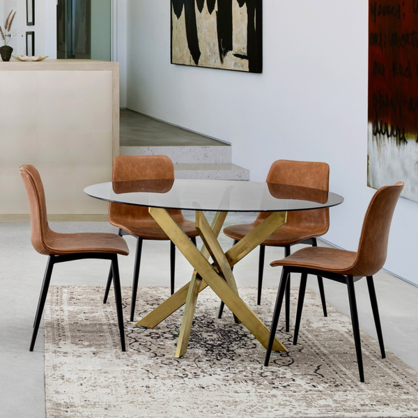 BT KIARA Barna klasszikus Kárpitos beltéri szék