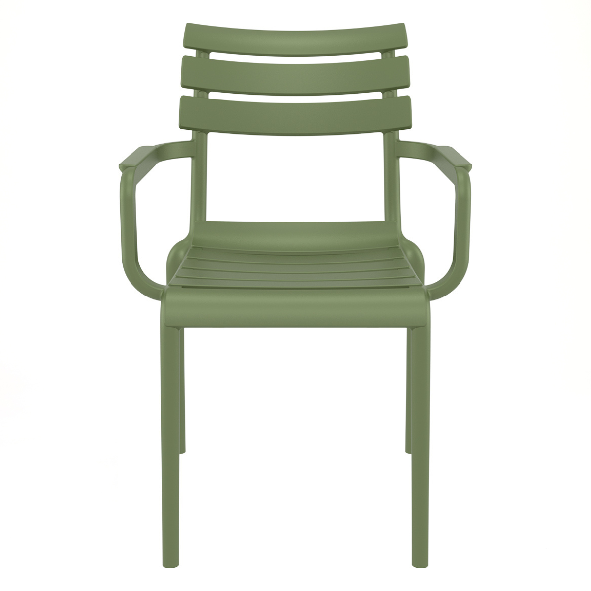 ST PARIS  Zöld design Műanyag kültéri szék