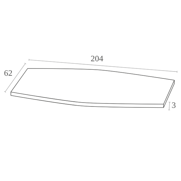 ST POLSTERUNG napágypárna  Taupe design Kiegészítő