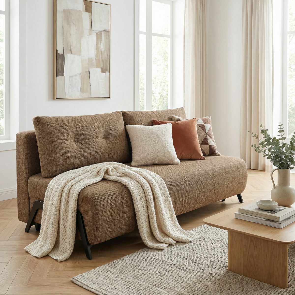 ET TREVOR Barna industrial Kanapé