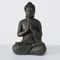 B BUDDHA FIGURINE 3 Fekete design Asztali dekoráció