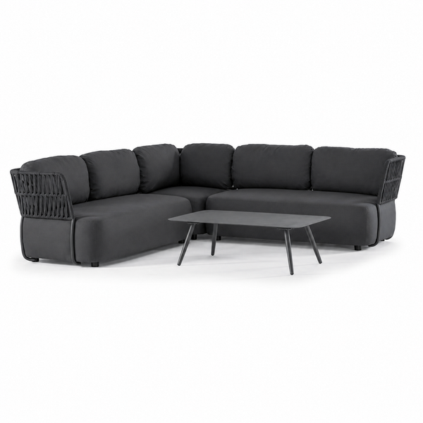 GR SOFT Szürke design Kültéri lounge szett