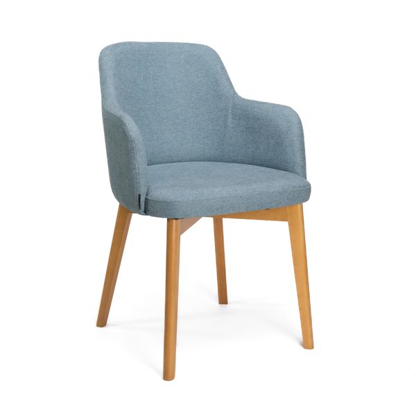 AT RAMONA  Kék design Kárpitos beltéri szék