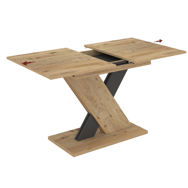 ET ANA Fa design Beltéri komplett asztal