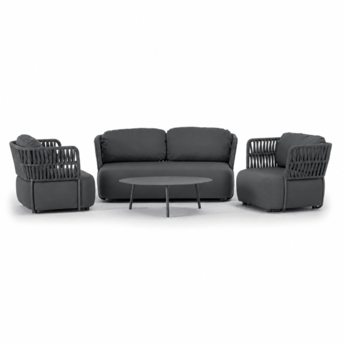 GR SOFT Szürke design Kültéri lounge szett