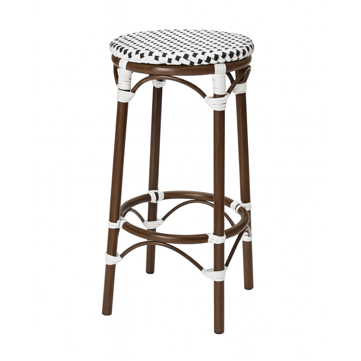 KJ TOD BS utolsó 1db  Fehér, Barna klasszikus Fa beltéri bárszék