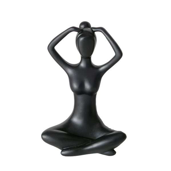 B YOGA WOMEN Fekete modern Asztali dekoráció