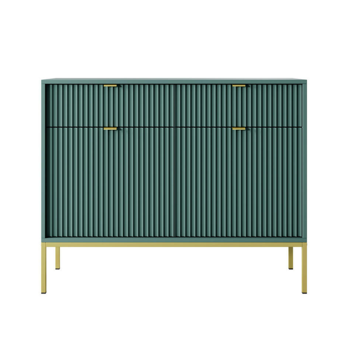 IK NOVARA Zöld design Komód