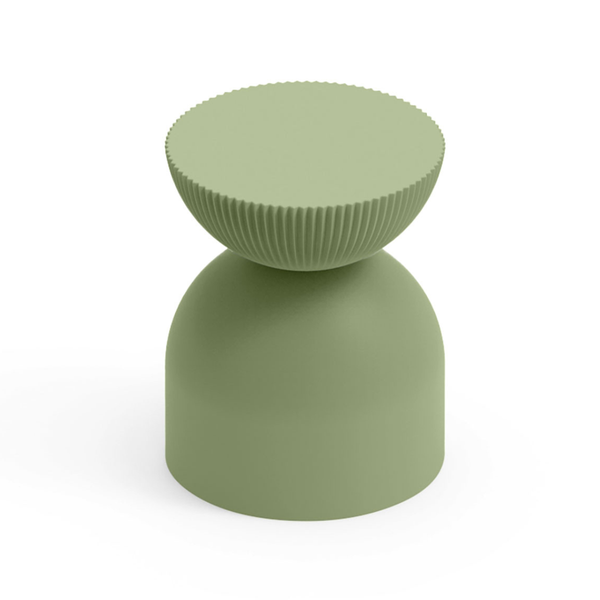 LX LILO STOOL  Zöld design Lerakóasztal