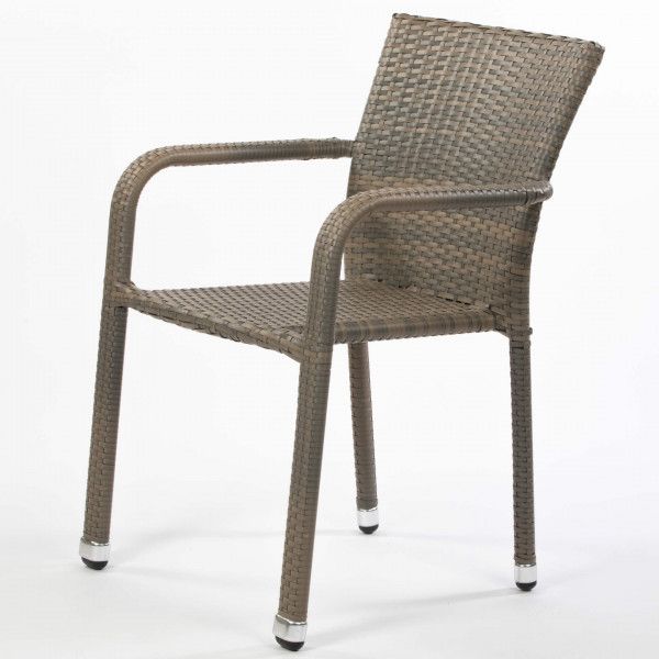 DL BUDDHA RUSTIC Barna klasszikus Polirattan kültéri szék