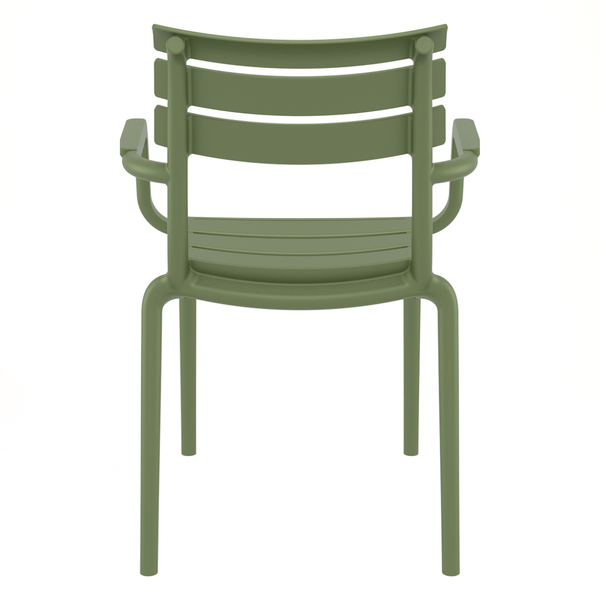 ST PARIS  Zöld design Műanyag kültéri szék