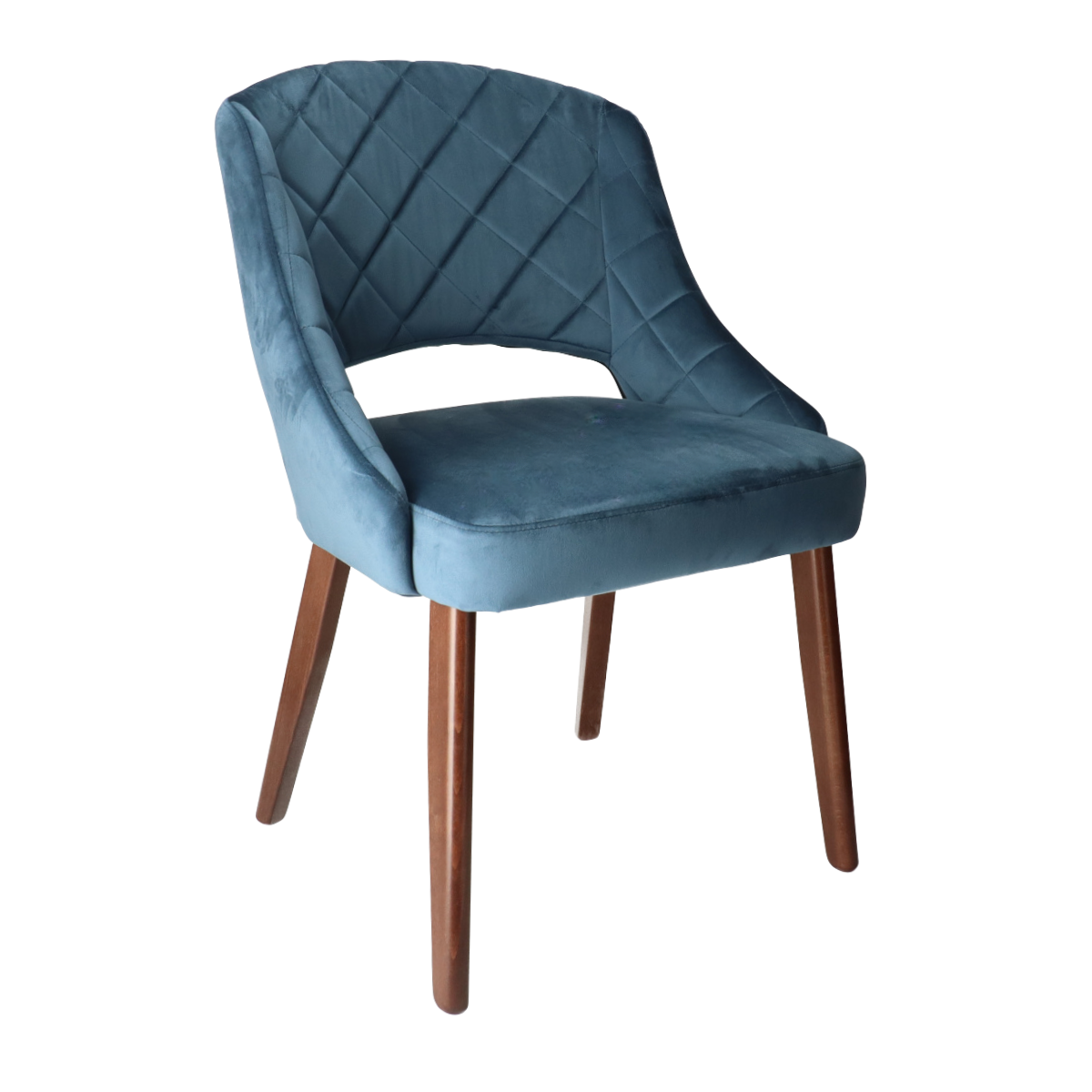 DN AMANDA  Kék klasszikus Kárpitos beltéri bárszék