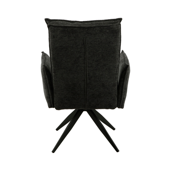 ET SAM Fekete design Kárpitos beltéri szék