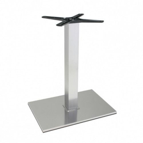 PA 405 Q S Silver modern Table base