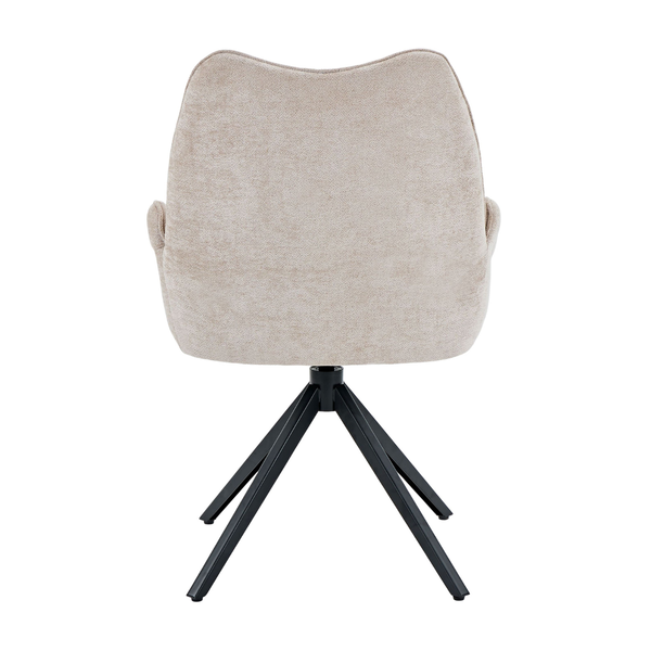 ET EDIE Bézs design Kárpitos beltéri szék