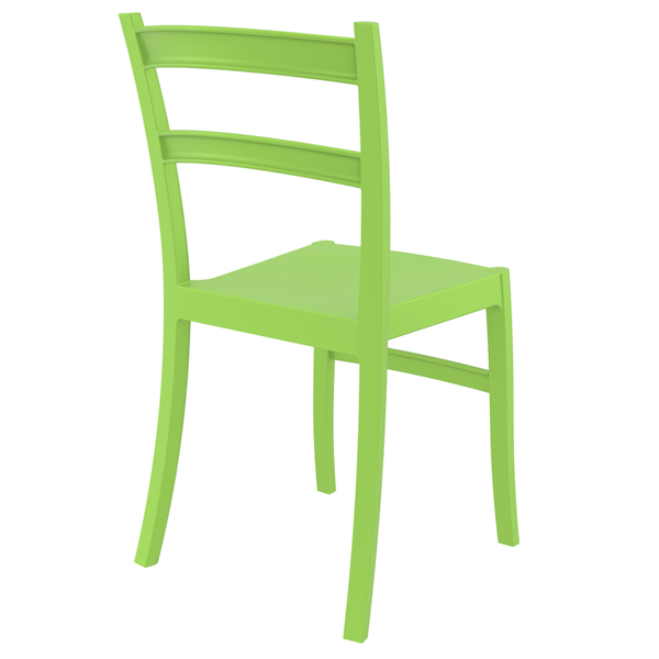 ST TIFFANY Zöld design Műanyag kültéri szék