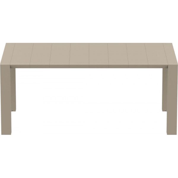 ST LAS Taupe modern Kültéri komplett asztal