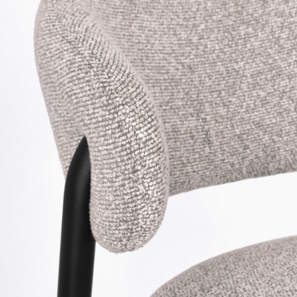 BT CASSY Fekete, Szürke design Kárpitos beltéri szék