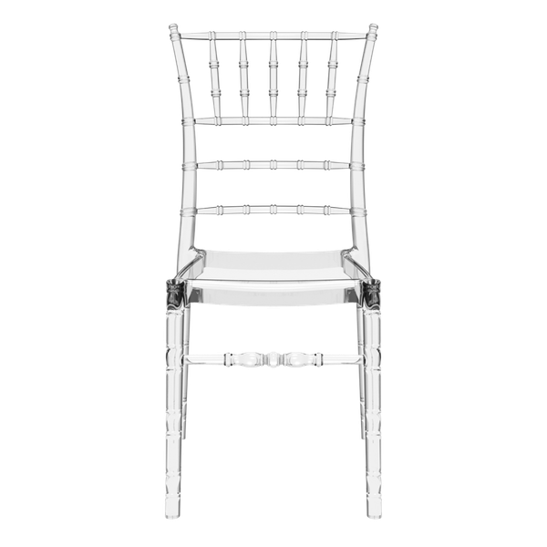 ST CHIAVARI Szürke design Műanyag kültéri szék