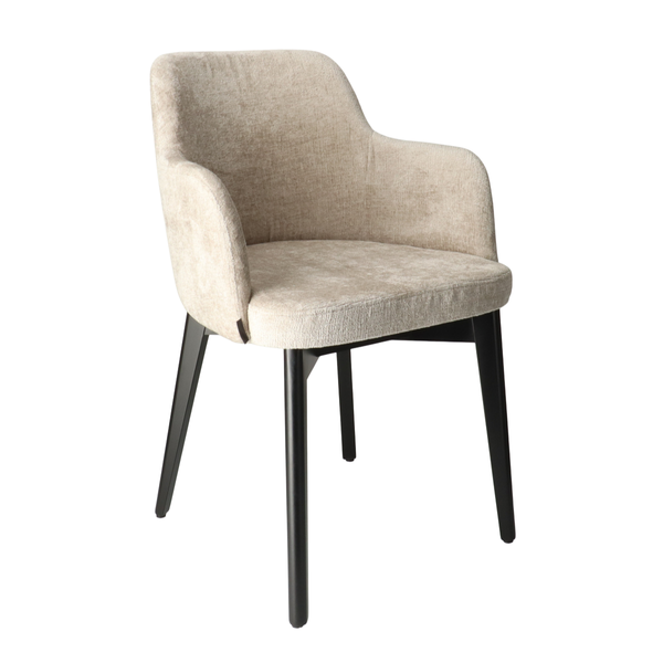 T JANEIRO ARM HARMONY  Bézs elegáns Kárpitos beltéri szék