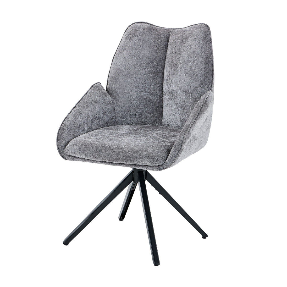 ET EDIE Szürke design Kárpitos beltéri szék