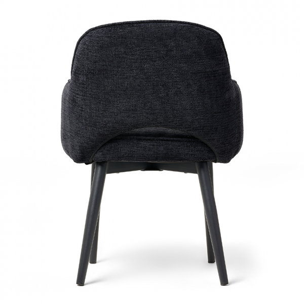 DL MICKEY BENTO Fekete design Kárpitos beltéri szék