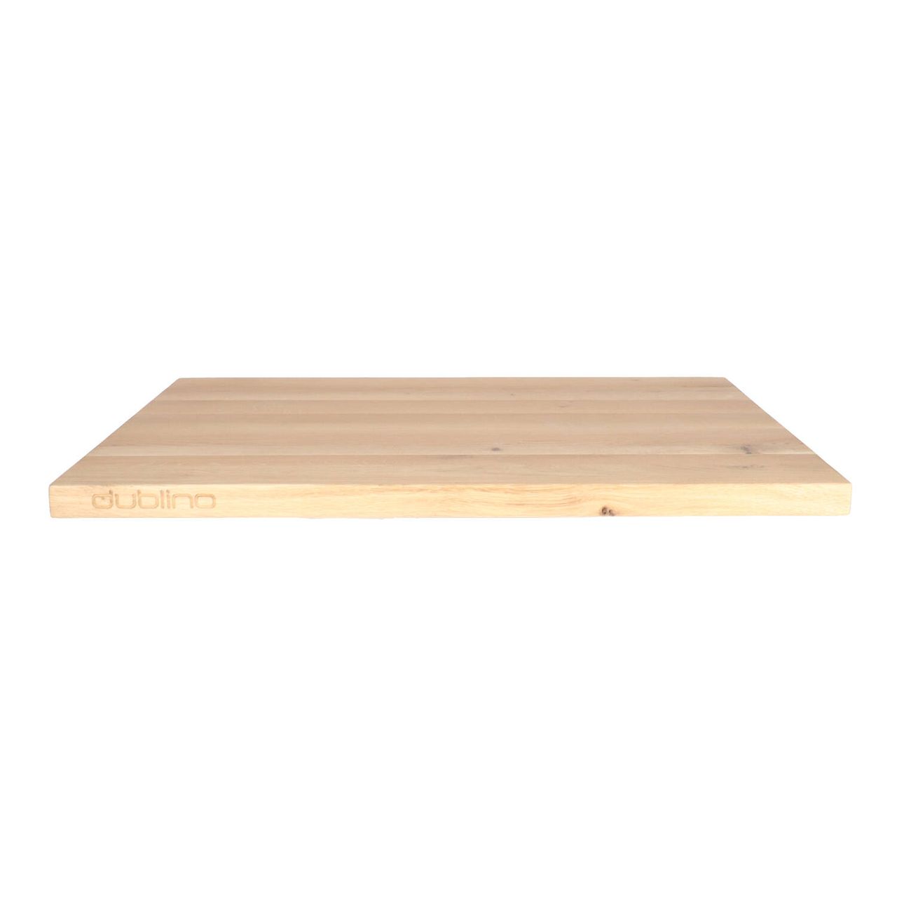 RC NATUR OAK 80x80 Brown Scandinavian Tömörfa beltéri asztallap