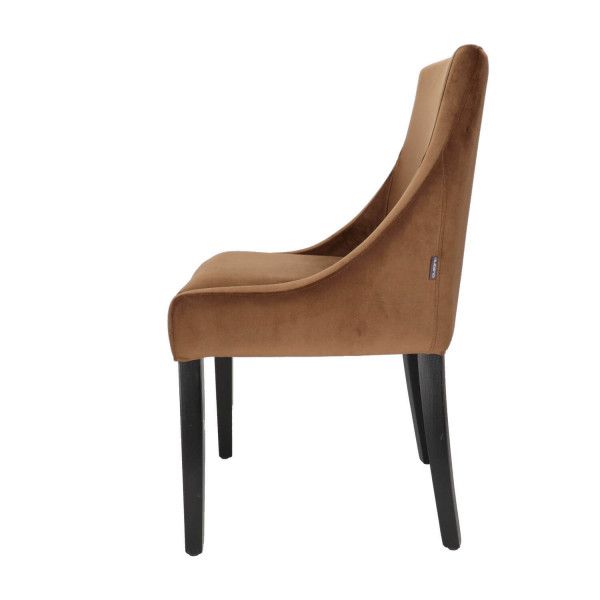 LT 1005 S Brown classic Upholstered indoor chair