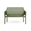 NARDI NET BENCH Zöld modern Kültéri pad