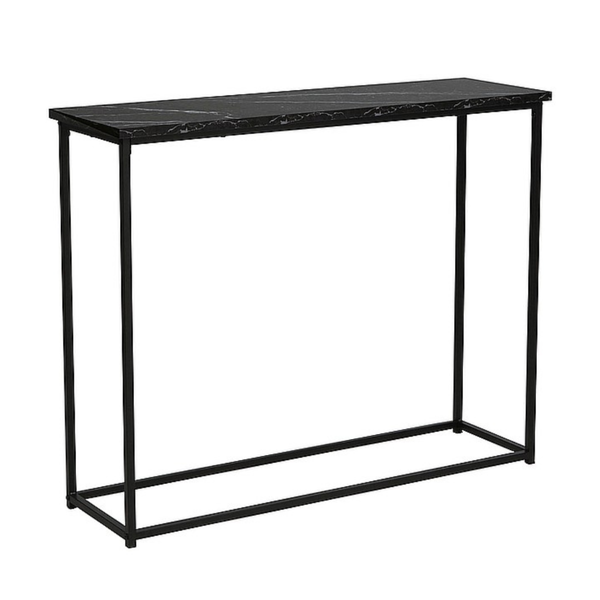 SI ROSIN Fekete design Konzolasztal
