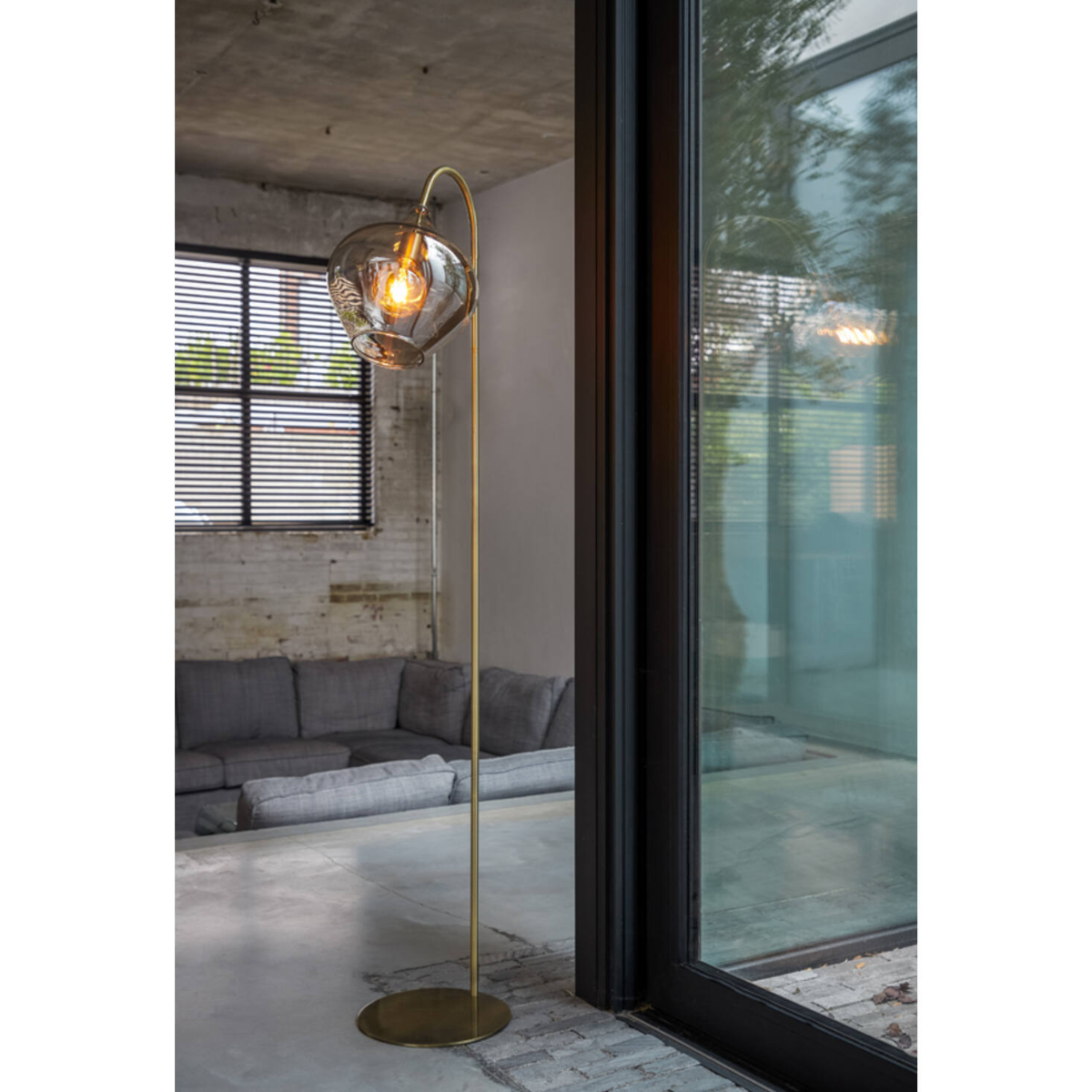 VL SERAVIA Arany design Beltéri állólámpa