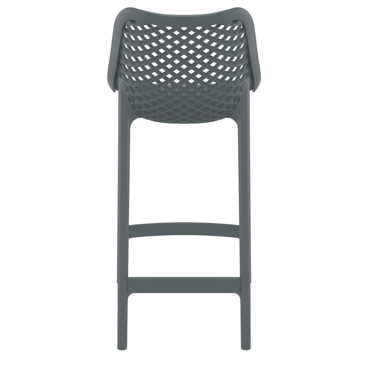 ST AIR 65 Fekete design Műanyag kültéri bárszék