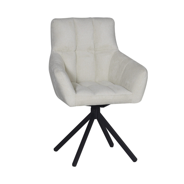 ET ADAM Fehér design Kárpitos beltéri szék