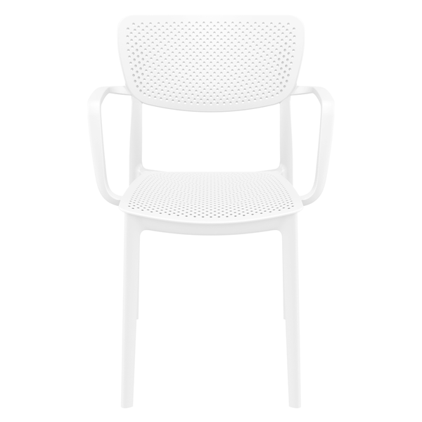 ST LOFT Fehér design Műanyag kültéri szék