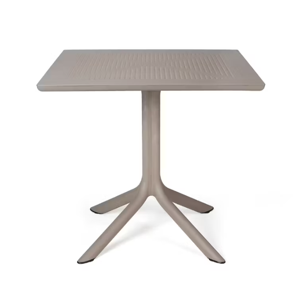 NARDI CLIP 80 / BORA BISTROT Fehér, Taupe modern Kültéri szett