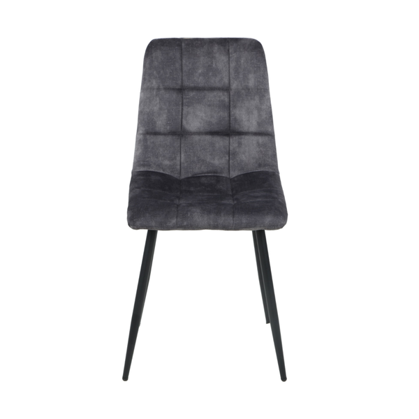 ET FRIEDA Fekete design Kárpitos beltéri szék